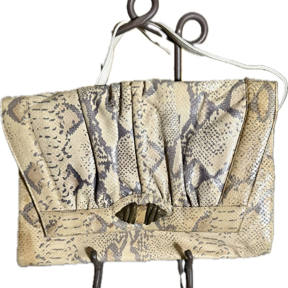 VTG ~ Sharif Snakeskin 👜 Purse